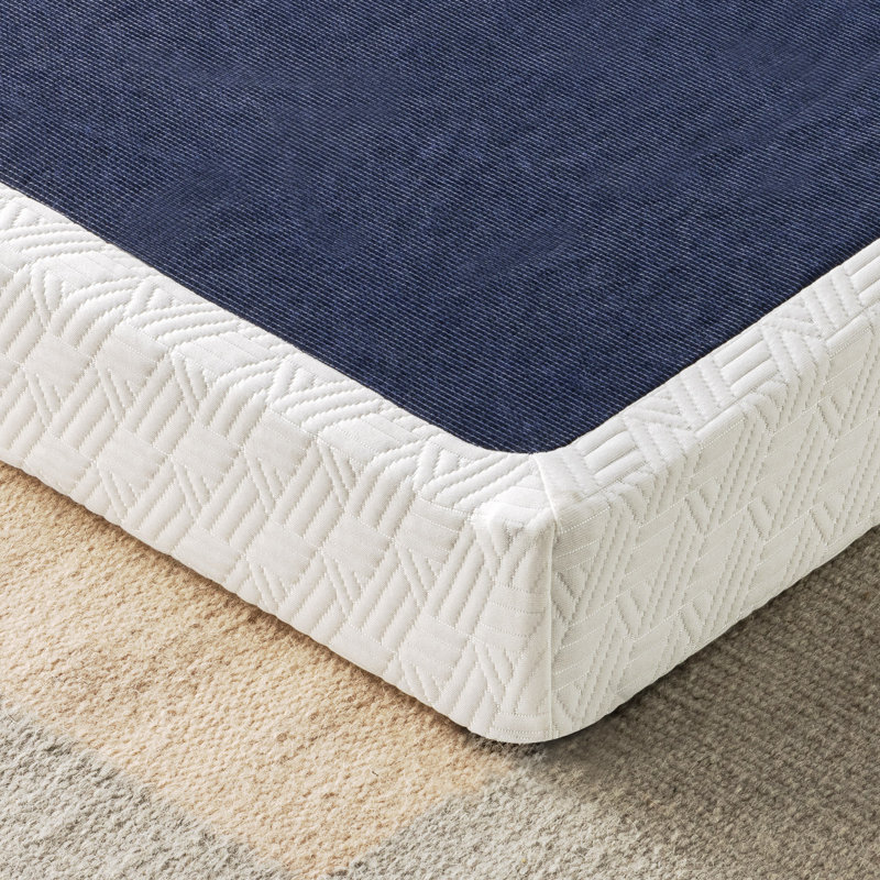 Alwyn Home Nikias Metal Box Spring with Wood Slats & Reviews Wayfair